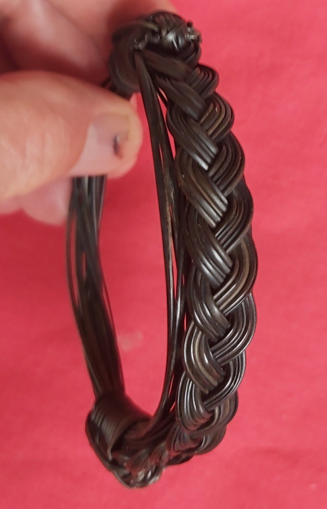 JEAR5 "Francis Cary" Bulky 16 hair elephant bracelet - Image 2