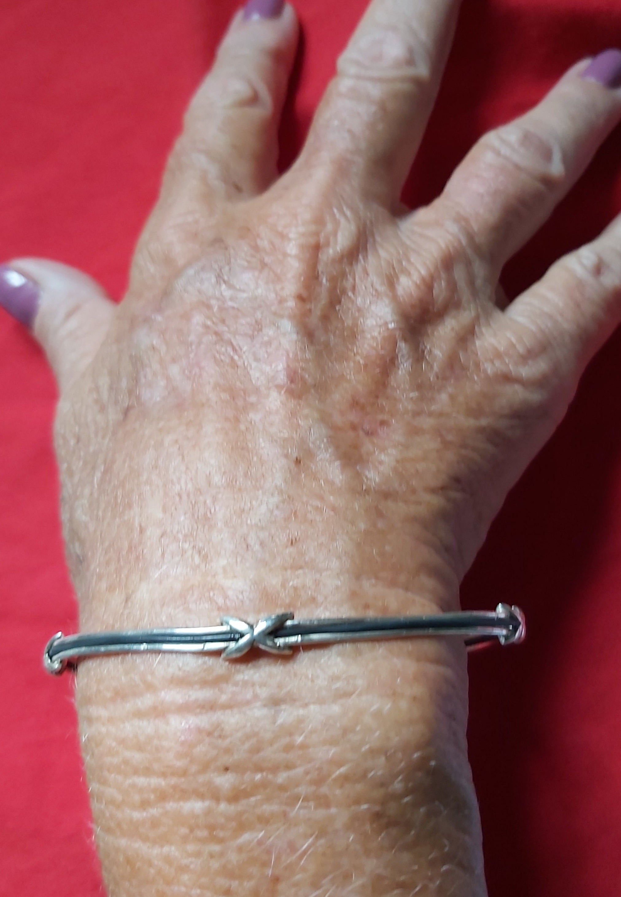 Lee #5 Elephant Hair and 925 sterling silver bracelet - Image 6