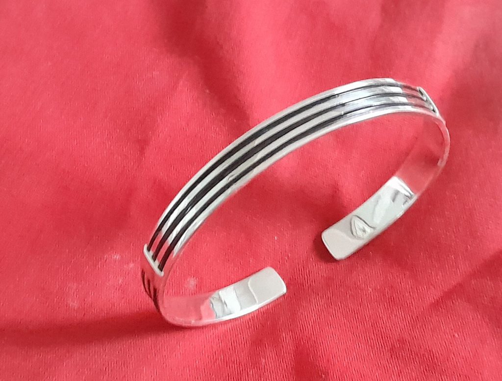 Lee #3 Elephant Hair and 925 sterling silver bracelet