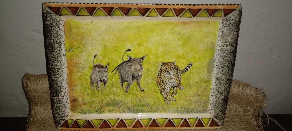 Cheetah Plate