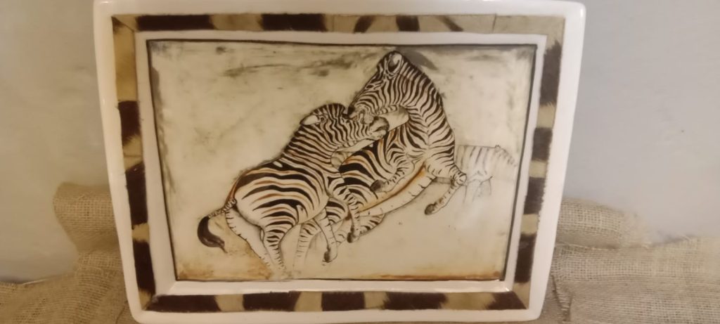 Zebra Plate