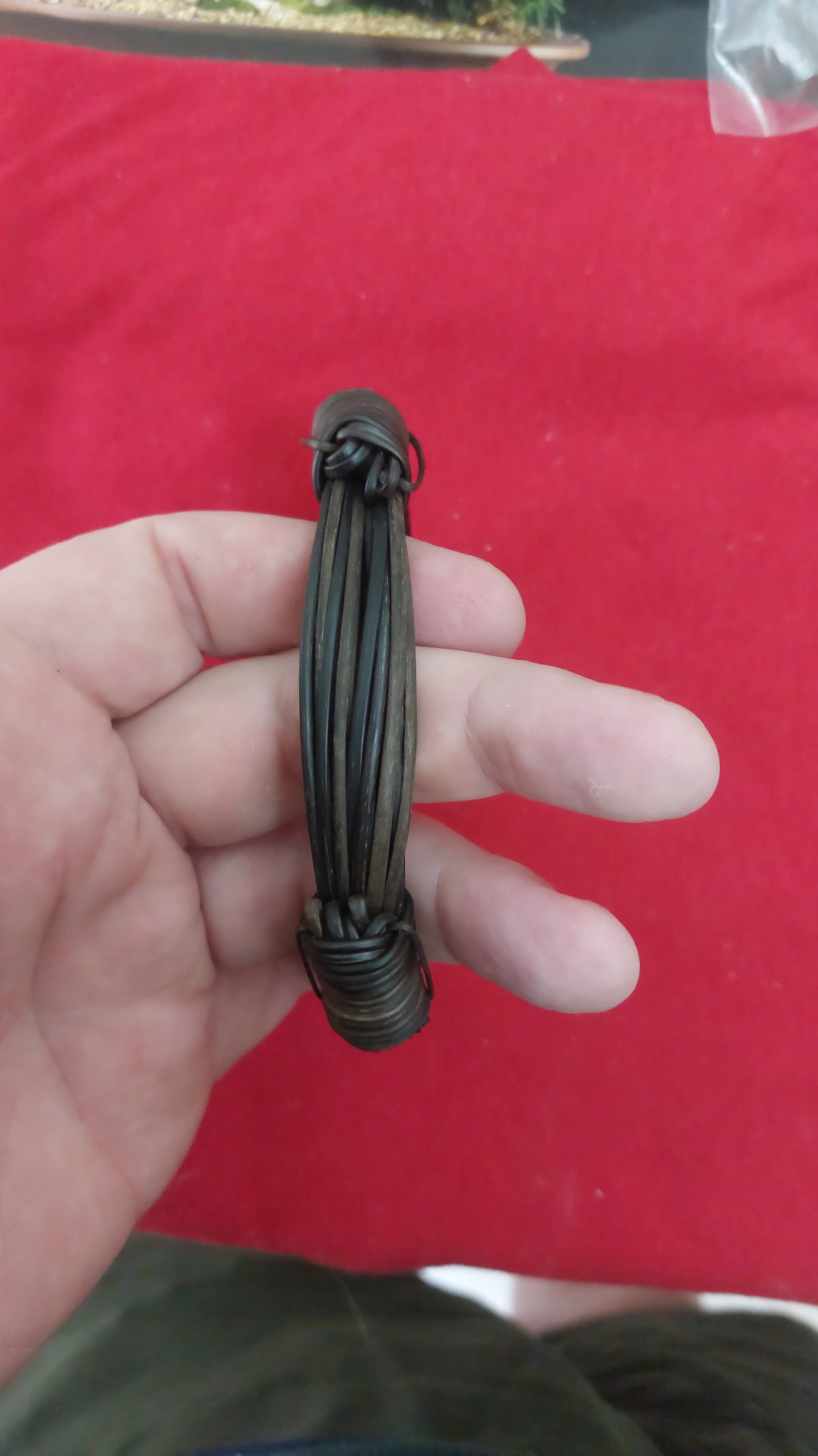 JET12 12 X Thickest elephant hair bracelet 3.5" diameter - Image 5