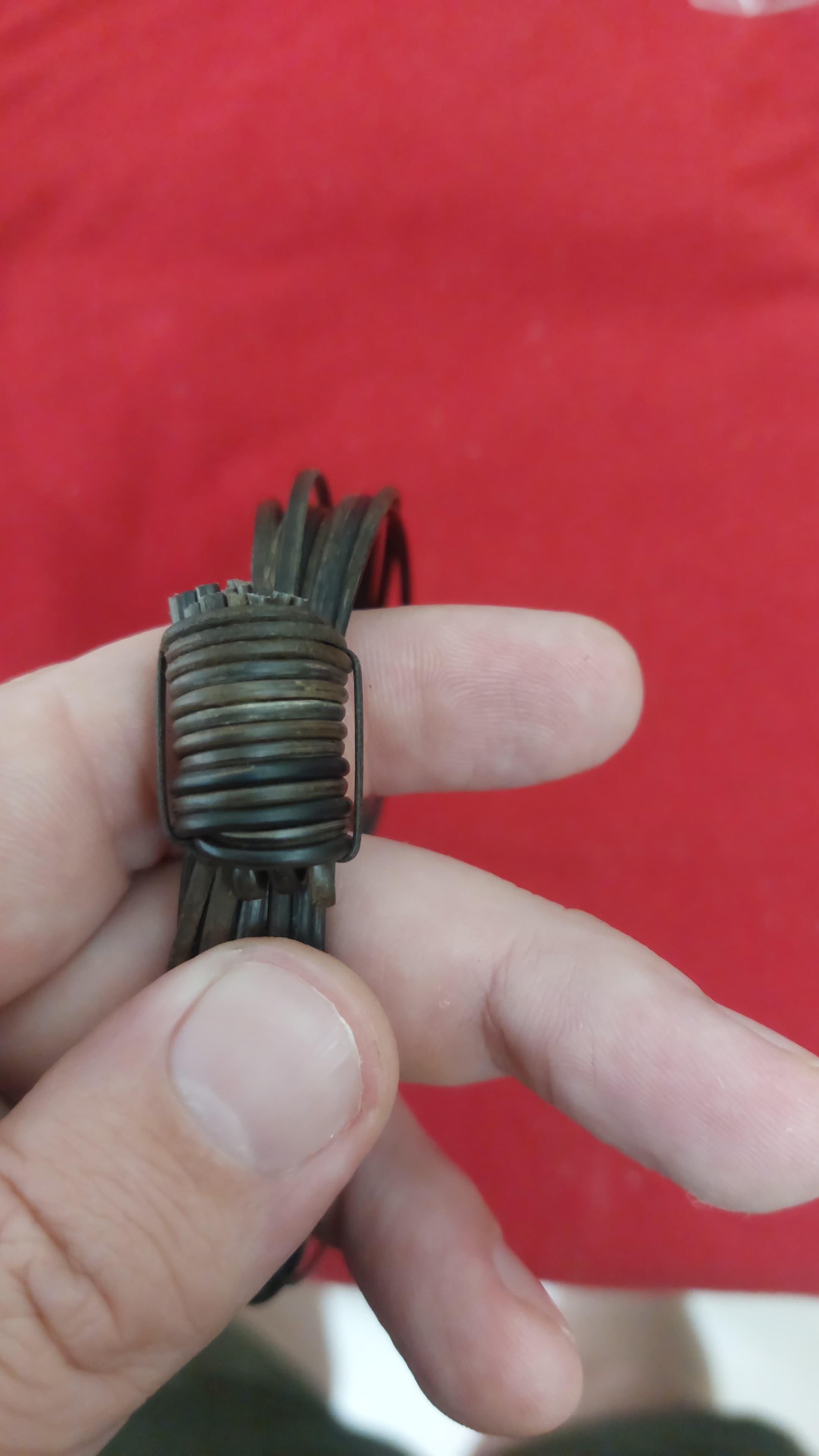 JET12 12 X Thickest elephant hair bracelet 3.5" diameter - Image 2